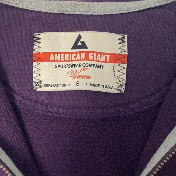 American Giant | Classic Full Zip Sweatshirt with Hood - Picture 2 of 16